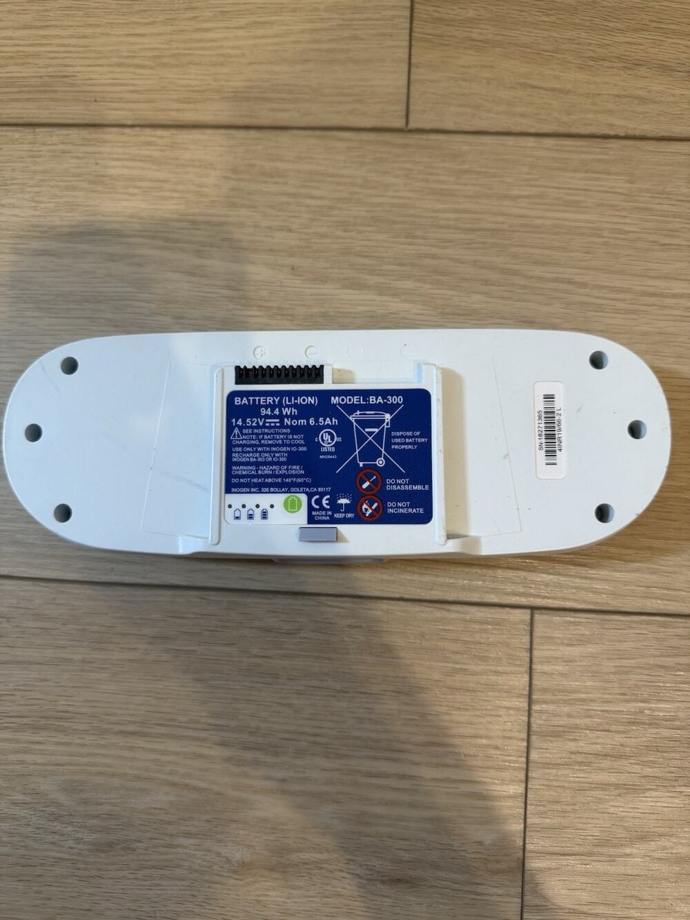 Inogen (OEM) One G3 8 Cell Single Battery: BA-300